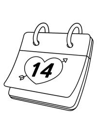 Calendario di San Valentino