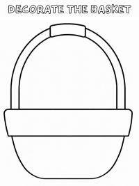 Decorare il cestino di Pasqua