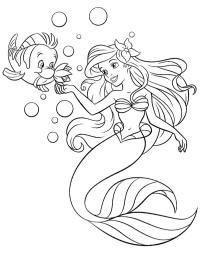 Flounder e Ariel