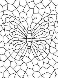 Mosaico farfalla