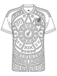 Maglia da Calcio del Messico