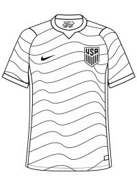 Maglia da Calcio degli Stati Uniti