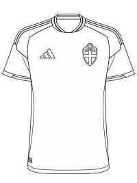 Maglia da calcio della Svezia