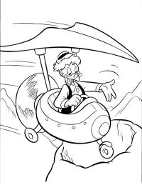 Archimede Pitagorico su una macchina volante