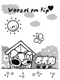 Woozle e Pip in giardino