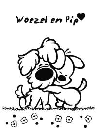 Woozle e Pip si abbracciano