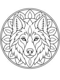 Mandala del lupo
