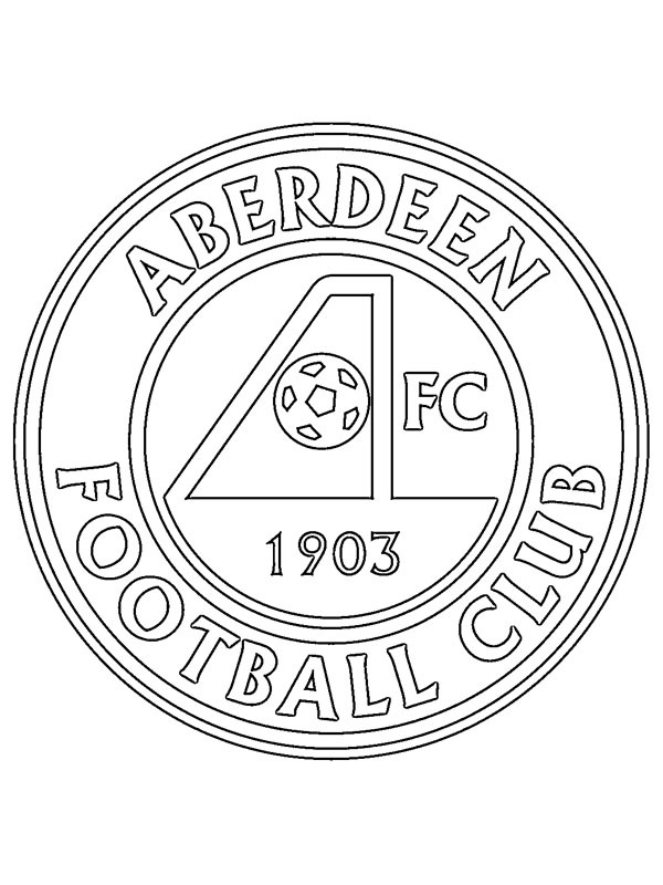 Aberdeen FC disegno da colorare