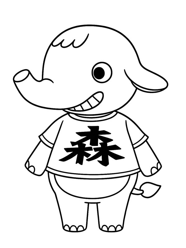 Axel (Animal crossing) disegno da colorare Axel (Animal crossing) disegno da colorare