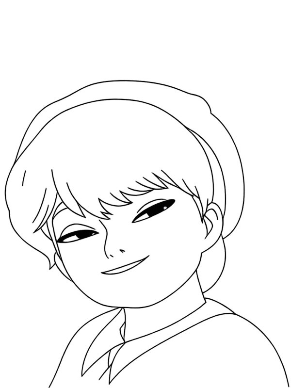 Baby Saja Kpop Demon Hunters disegno da colorare Baby Saja Kpop Demon Hunters disegno da colorare