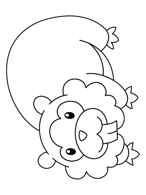 Bidoof (Pokémon) disegno da colorare Bidoof (Pokémon) disegno da colorare