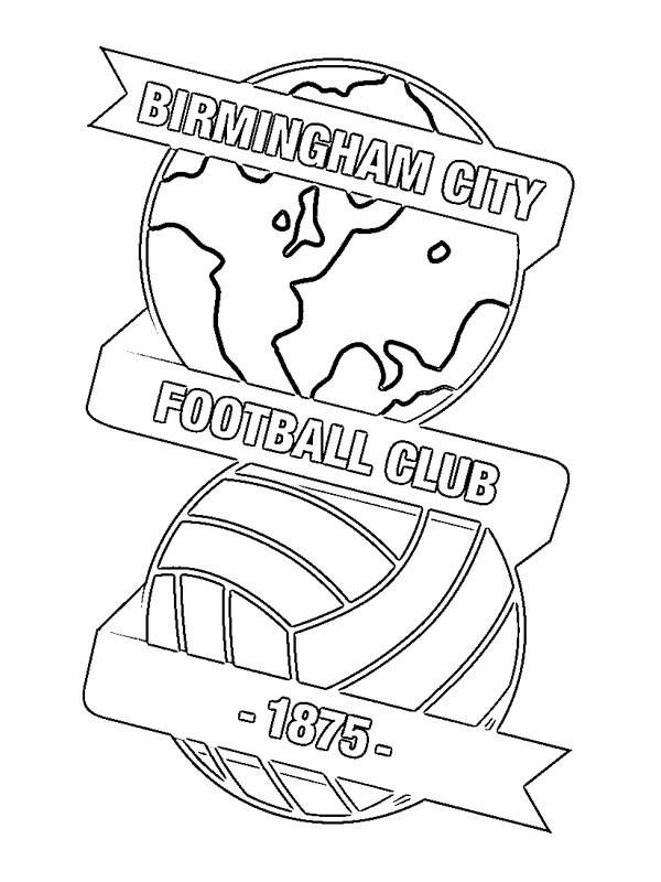 Birmingham City FC disegno da colorare
