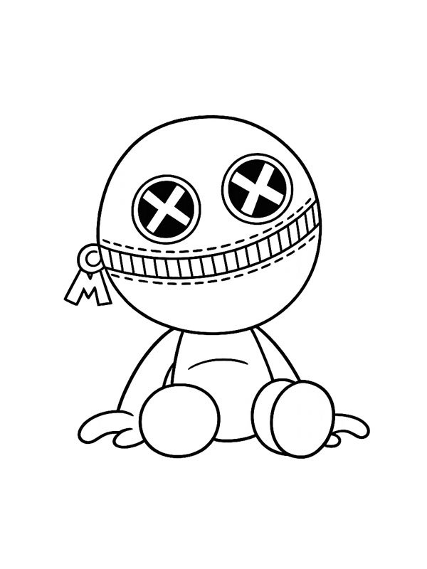 Blanky Blankz (Poppy Playtime) disegno da colorare Blanky Blankz (Poppy Playtime) disegno da colorare