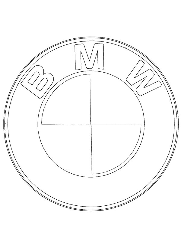 BMW Logo disegno da colorare