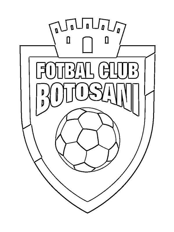 FC Botoșani disegno da colorare