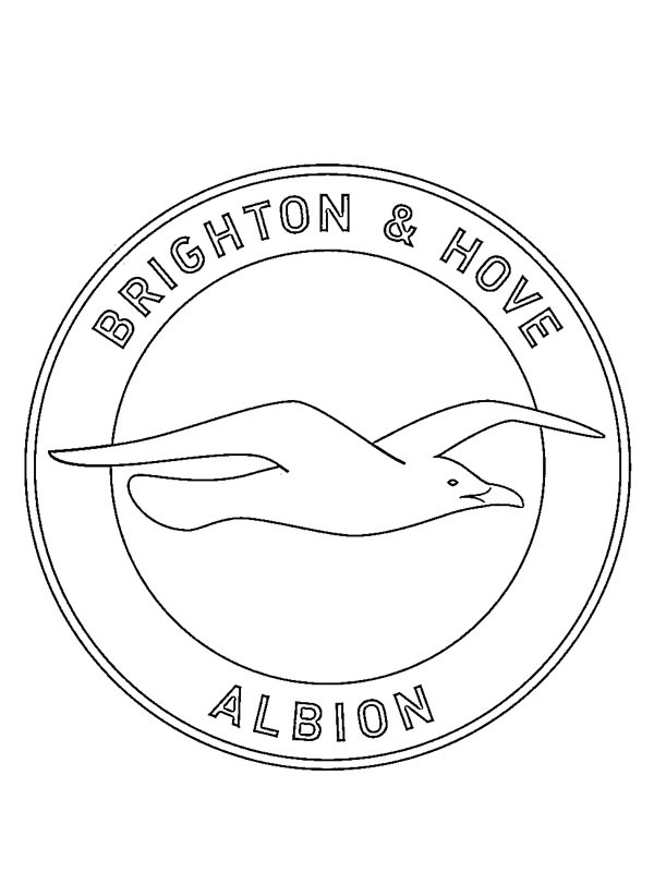 Brighton & Hove Albion FC disegno da colorare