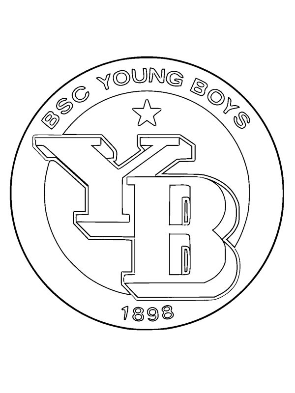 Disegni da colorare di BSC Young Boys | disegnibellidacolorare.it