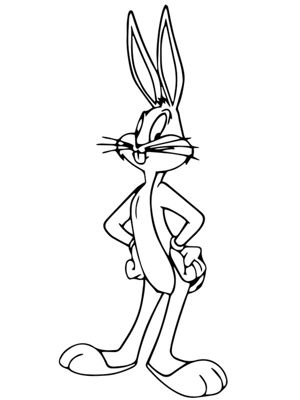 Bugs Bunny disegno da colorare