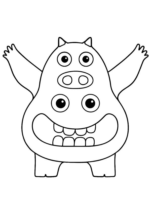 Chef Pigster (Garten of Banban) disegno da colorare Chef Pigster (Garten of Banban) disegno da colorare