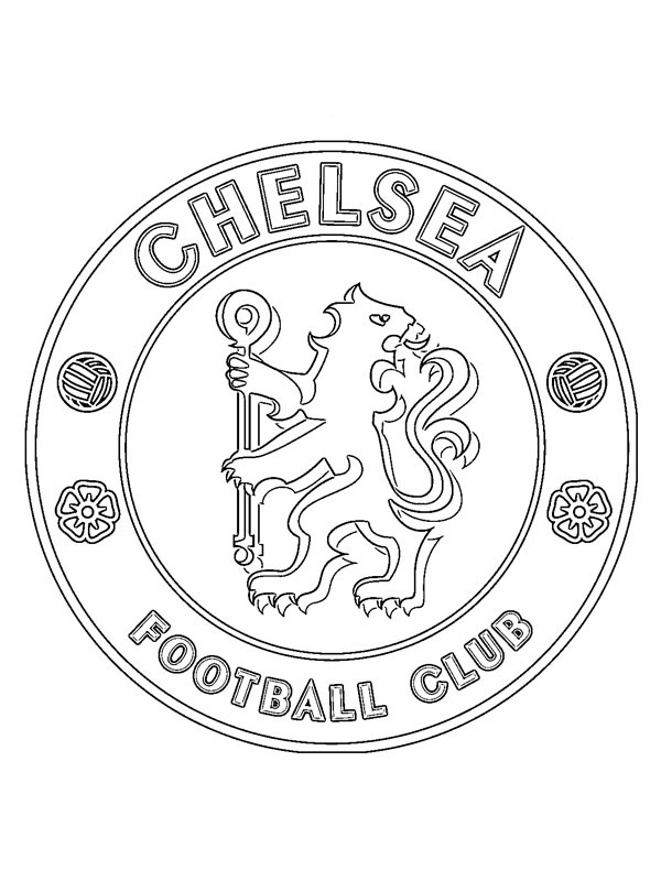 Chelsea FC disegno da colorare