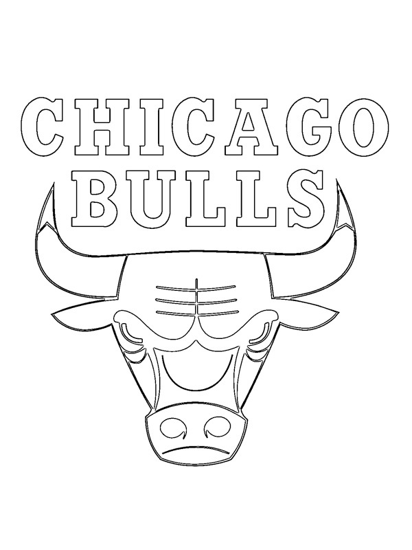 Chicago Bulls disegno da colorare
