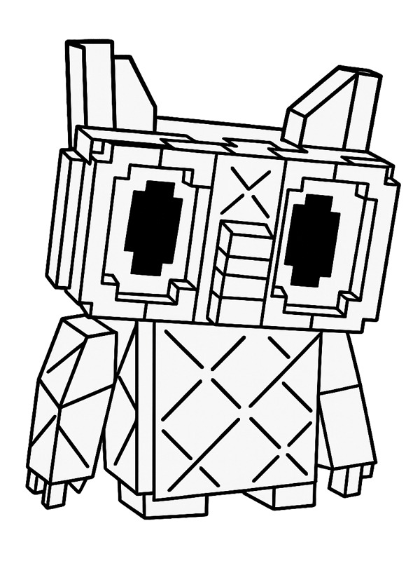 Cooked Owl disegno da colorare Cooked Owl disegno da colorare