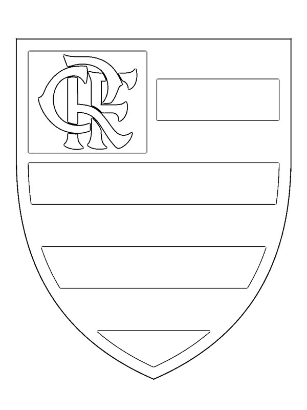CR Flamengo disegno da colorare