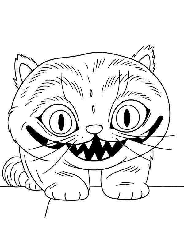 Derpy Tiger KPop Demon Hunters disegno da colorare Derpy Tiger KPop Demon Hunters disegno da colorare