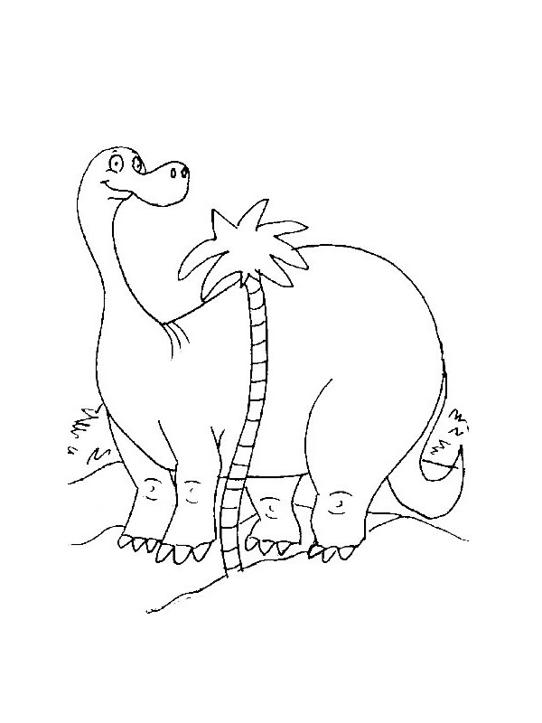 Dinosauro disegno da colorare Dinosauro disegno da colorare