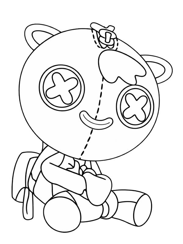 Dizzy Booboo (Poppy Playtime) disegno da colorare Dizzy Booboo (Poppy Playtime) disegno da colorare