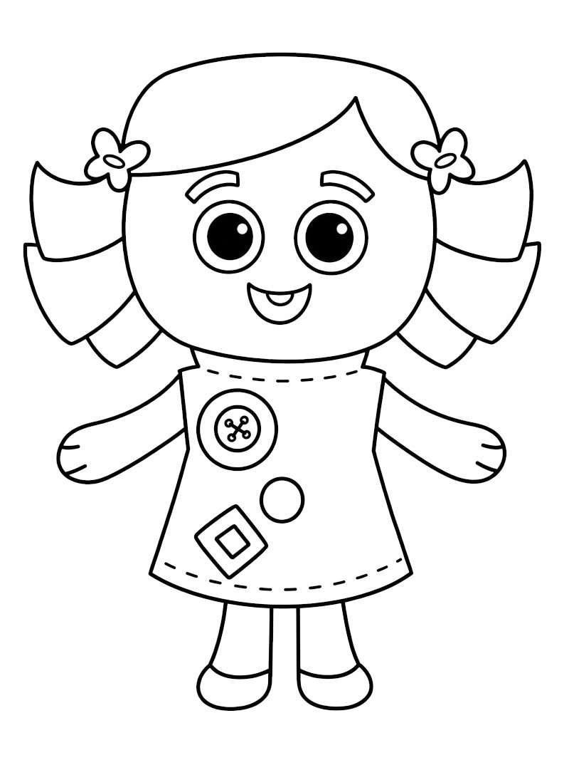 Dolly (Toy Story 5) disegno da colorare Dolly (Toy Story 5) disegno da colorare