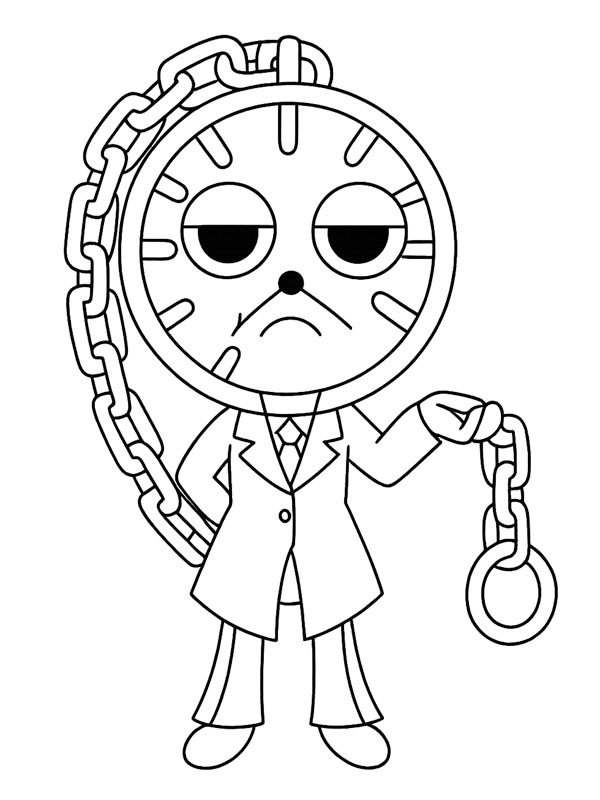 Dyle Dandy's World disegno da colorare Dyle Dandy's World disegno da colorare