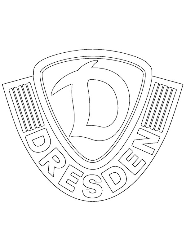 SG Dynamo Dresda disegno da colorare