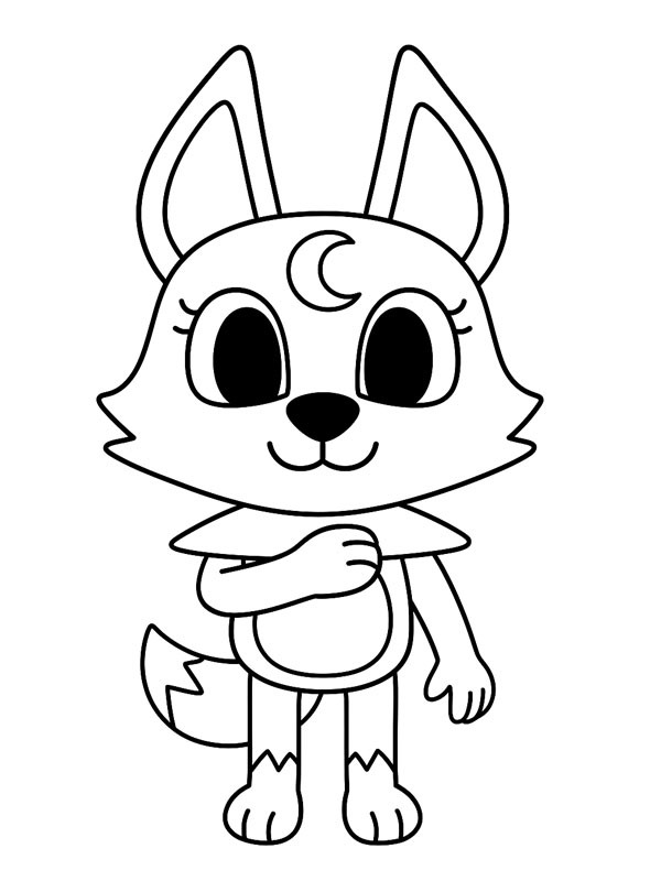 Eclipse (Dandy's World) disegno da colorare Eclipse (Dandy's World) disegno da colorare
