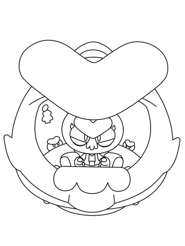 Eve brawl stars disegno da colorare Eve brawl stars disegno da colorare