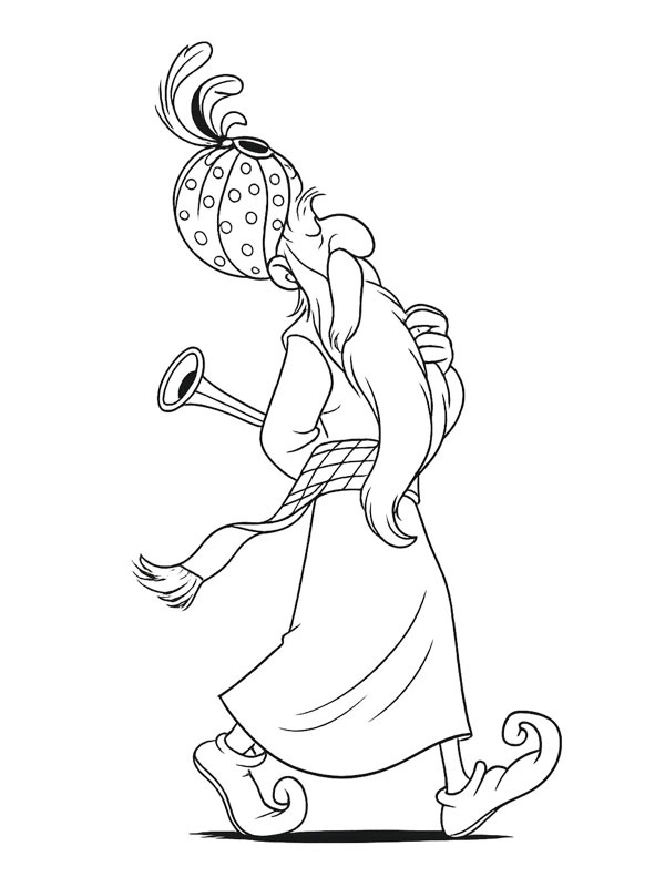 Fakir (Efteling) disegno da colorare Fakir (Efteling) disegno da colorare