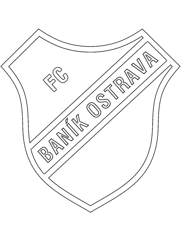 FC Banik Ostrava disegno da colorare