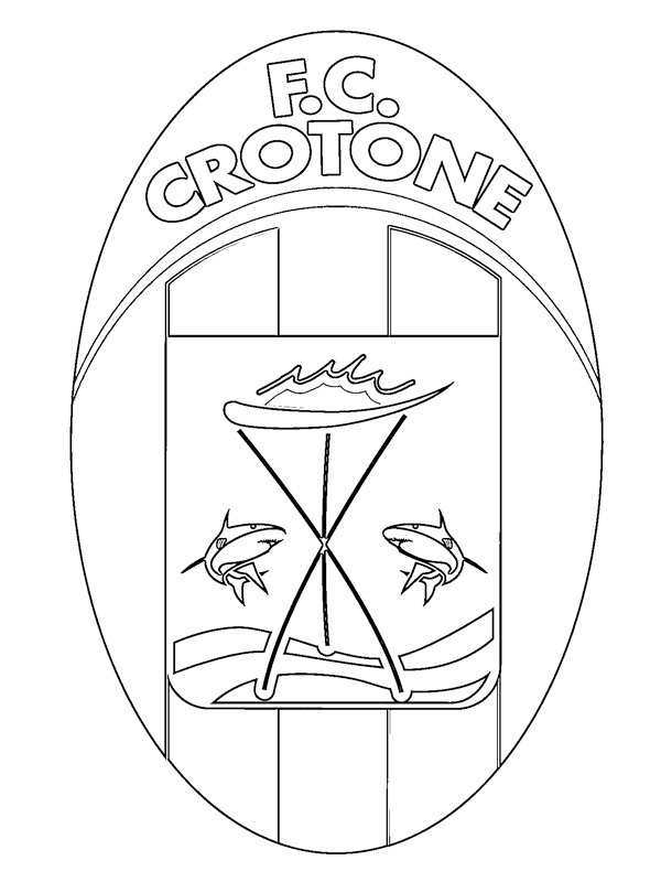 FC Crotone disegno da colorare
