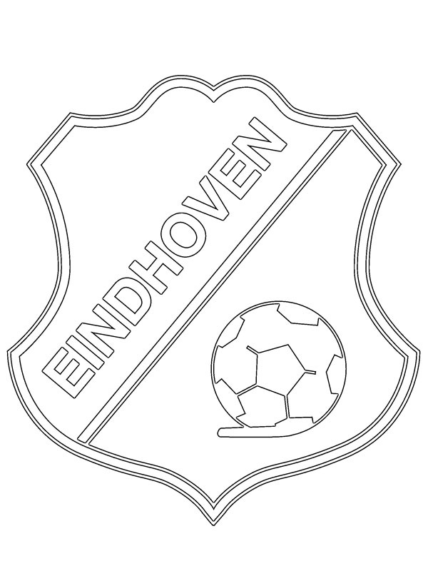 FC Eindhoven disegno da colorare