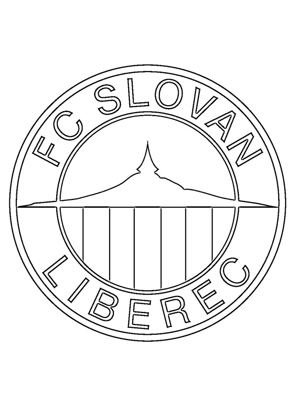 FC Slovan Liberec disegno da colorare