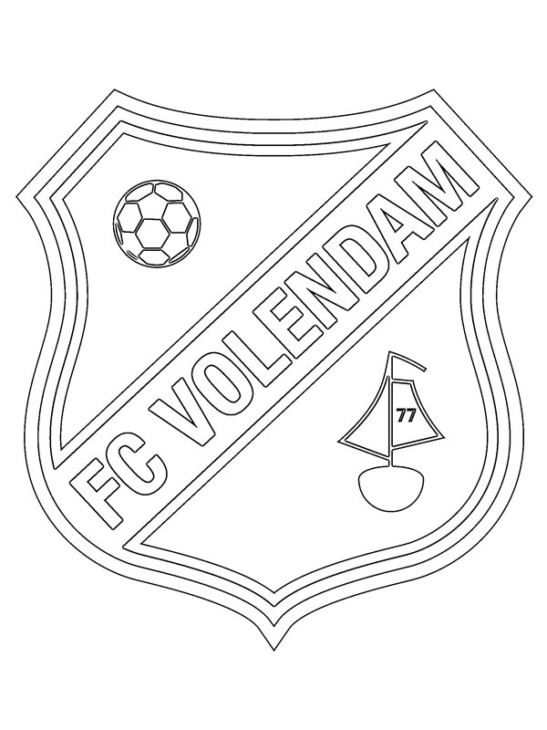 FC Volendam disegno da colorare