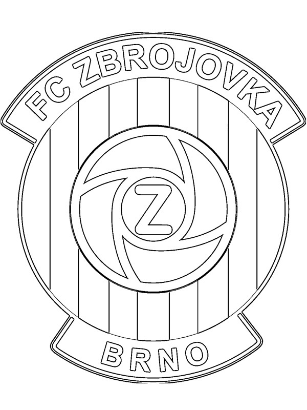 FC Zbrojovka Brno disegno da colorare