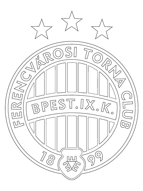 Ferencvárosi TC disegno da colorare
