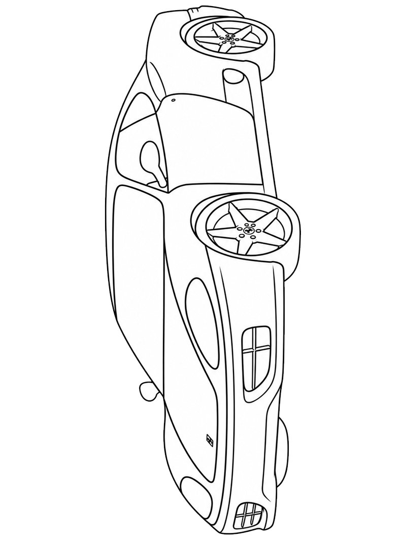 Ferrari 360 Modena disegno da colorare Ferrari 360 Modena disegno da colorare