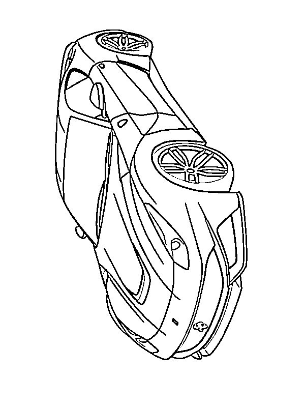 Ferrari F12 disegno da colorare Ferrari F12 disegno da colorare