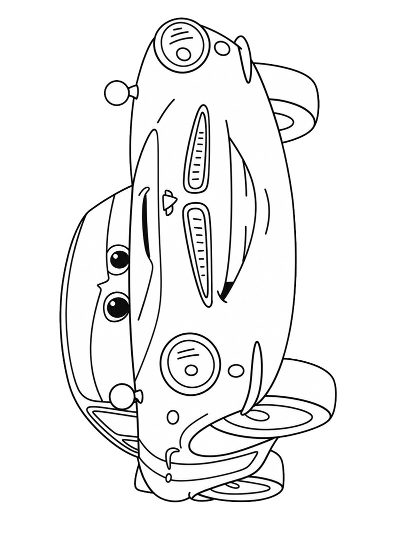 Finn McMissile (Cars 2) disegno da colorare Finn McMissile (Cars 2) disegno da colorare
