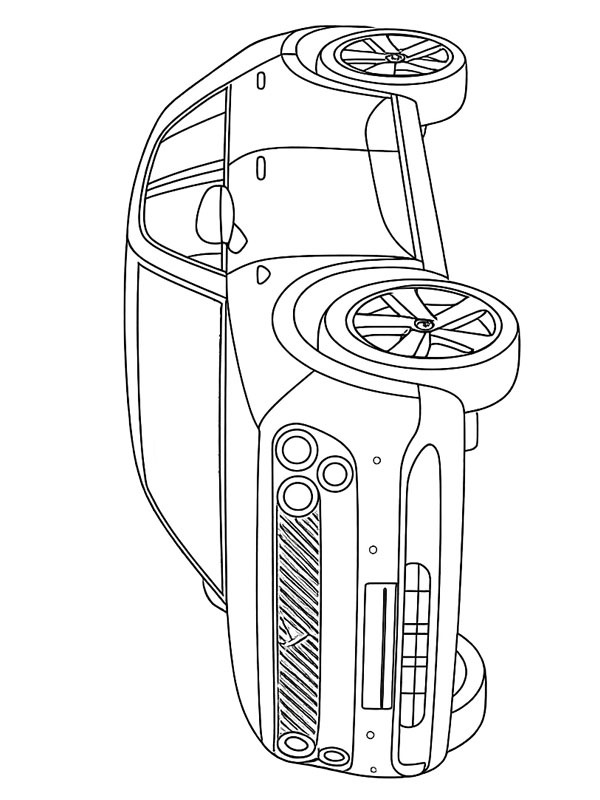 Firefly EV disegno da colorare Firefly EV disegno da colorare