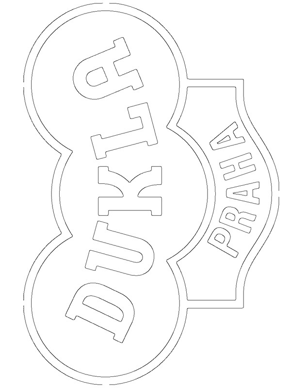 FK Dukla Praga disegno da colorare