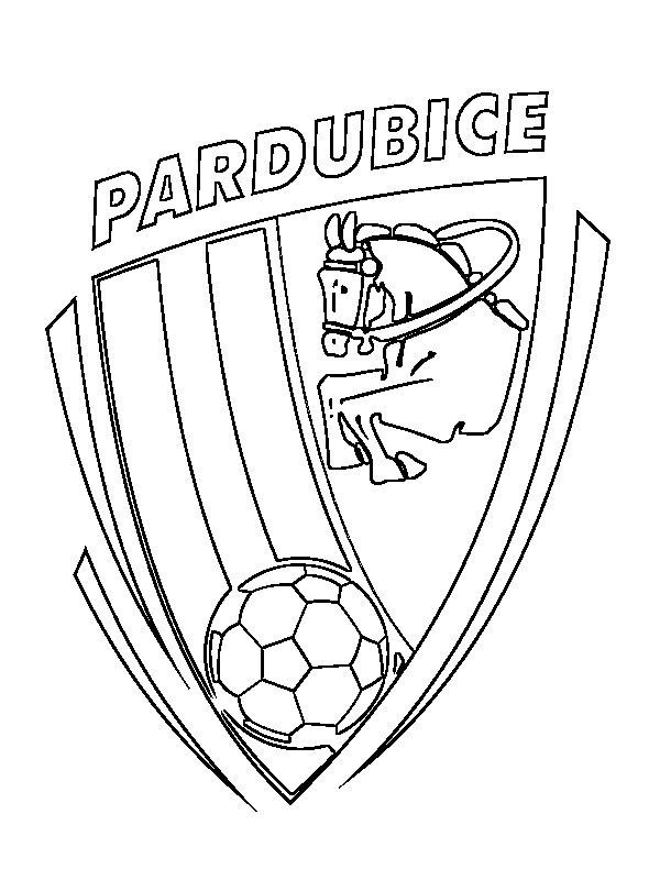 FK Pardubice disegno da colorare