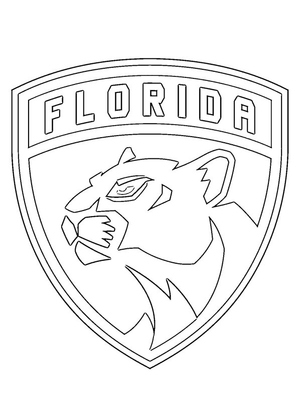 Florida Panthers disegno da colorare